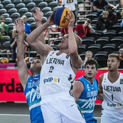 Lietuvių ir slovėnų rungtynės | FIBA nuotr. 1