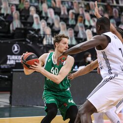 „Žalgiris“ – ASVEL rungtynių akimirka | Eriko Ovčarenko / BNS foto nuotr. 3