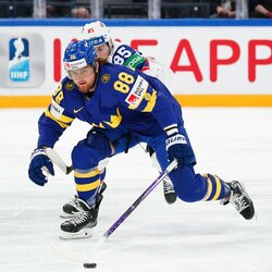 Švedijos – Norvegijos rungtynių akimirka | IIHF nuotr. 6