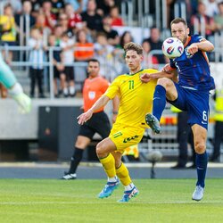 Lietuva – Nyderlandai rungtynių akimirka | Eriko Ovčarenko / BNS foto nuotr. 6