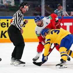 Švedijos – Čekijos rungtynių akimirka | IIHF nuotr. 1