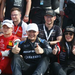 Šventinė „Aurum 1006 km lenktynių“ dalyvių rikiuotė prieš startą | Eriko Ovčarenko / BNS foto nuotr. 5