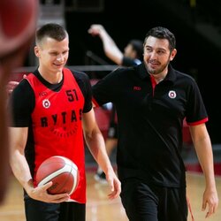 Atvira Vilniaus „Ryto“ priešsezoninė treniruotė | Žygimanto Gedvilos / BNS foto nuotr. 4