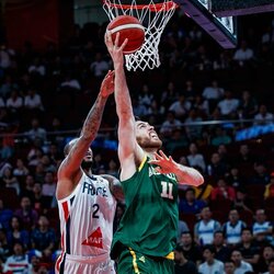 Prancūzija – Australija rungtynių akimirka | FIBA nuotr. 6