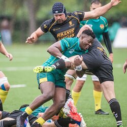 „Ąžuolo“ ir „Vairo“ rungtynės (Manto Daškevičiaus nuotr.) | Organizatorių nuotr. 2