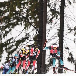 Vyrų 15 km bendro starto lenktynės | Scanpix nuotr. 6