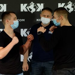 „KOK Classic 3“ ir „Dream Boxing“ kovotojų pristatymas | Sportas.lt/Tito Pacausko nuotr. 1