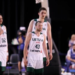 Estų ir lietuvių rungtynės | Eriko Ovčarenko / BNS foto nuotr. 1