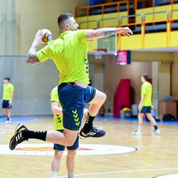 Lietuvos rankinio rinktinės treniruotė | rankinis.lt nuotr. 4