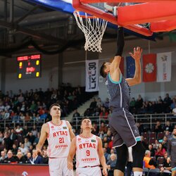 „Rytas“ – „Wolves“ rungtynių akimirka | Eriko Ovčarenko / BNS foto nuotr. 5