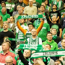 „Žalgiris“ – ALBA rungtynių akimirka | Teodoro Biliūno / BNS foto nuotr. 1