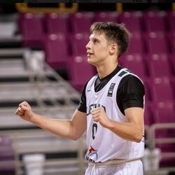 Lietuva – Prancūzija rungtynių akimirka  | Allos Fedorčenko ir Manto Stankevičiaus nuotr. 1