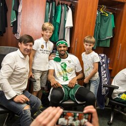 „Žalgirio“ triumfas rūbinėje | Josvydo Elinsko / BNS foto nuotr. 5