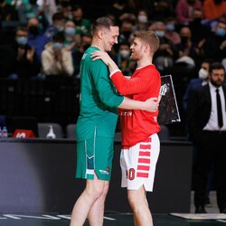 „Žalgiris“ – „Olympiacos“ rungtynių akimirka | Eriko Ovčarenko / BNS foto nuotr. 1