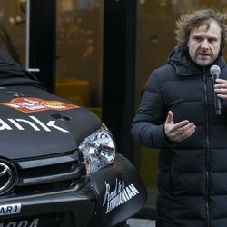 Benediktas Vanagas pristatė „Inbank Team Pitlane“ komandą | Mildos Kolesnikovaitės / BNS foto nuotr. 5
