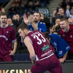 „Lietkabelio“ ir „Neptūno“ rungtynės | Roko Lukoševičiaus/BNS Foto nuotr. 6