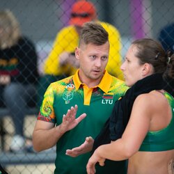 Kurčiųjų žaidynėse – paplūdimio tinklininkių bronza | Augusto Četkausko nuotr. 1