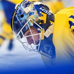 Švedija – Kanada rungtynių akimirka | IIHF nuotr. 2