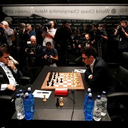 Magnusas Carlsenas prieš Fabiano Caruaną | Scanpix nuotr. 1