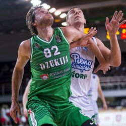 „Dzūkijos“ ir „Pieno žvaigždžių“ rungtynės | Roko Lukoševičiaus/BNS Foto nuotr. 6