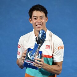 26. Kei Nishikori – 22,770 mln. Šalis: Japonija. „Didžiojo kirčio“ titulai: 0. Iš viso titulų: 12. | Scanpix nuotr. 5