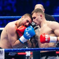 Sergejus Maslobojevas ir Nika Kulumbegashvili l Irmanto Gelūno/BNS Foto nuotr. 3