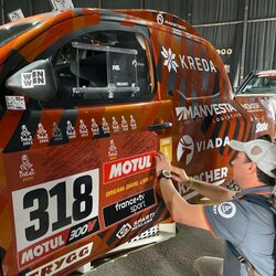 A.Juknevičius įveikė Dakaro formalumus | „KREDA“ komandos nuotr. 2