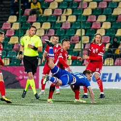 Lietuva – Farerų salos rungtynių akimirka l Irmanto Gelūno/BNS Foto nuotr. 6