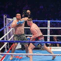 Artūras Kudrešovas ir Giorgi Khubejashvili | Sportas.lt/Tito Pacausko nuotr. 4