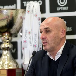 Optibet LFF supertaurės spaudos konferencija | LFF nuotr. 1