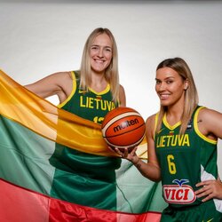 Lietuvos moterų krepšinio rinktinės fotosesija | Fotodiena nuotr. 6