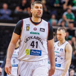„Žalgiris“ – „Lietkabelis“ rungtynių akimirka | Eriko Ovčarenko / BNS foto nuotr. 3