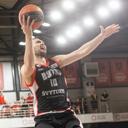 „Rytas“ – „Pieno žvaigždės“ rungtynių akimirka | BNS nuotr. 2