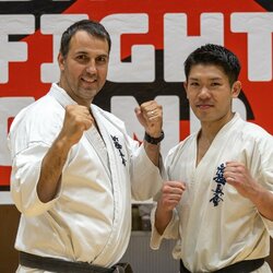 Išskirtinis svečias iš Japonijos priviliojo į Klaipėdą gausų būrį karatė kovotojų | Algimanto Barzdžiaus nuotr. 5