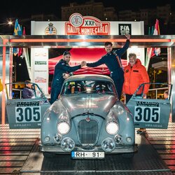 Virusas sustabdė Monte Karlo Ralį, bet ne K.Raišio „Jaguar“ | asmeninio archyvo nuotr. 2