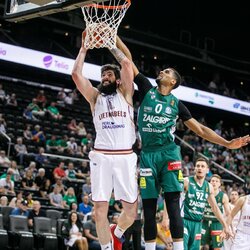 „Žalgirio“ – „Lietkabelio“ rungtynių akimirka  | Eriko Ovčarenko / BNS foto nuotr. 5