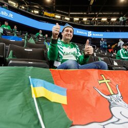 „Žalgiris“ – „Crvena Zvezda“ rungtynių akimirka | Eriko Ovčarenko / BNS foto nuotr. 2