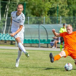 Lietuvos mažojo futbolo čempionato rungtynių akimirka | Evaldo Šemioto nuotr. 4