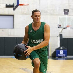 „Žalgiris“ surengė pirmąją treniruotę su naujuoju treneriu | „Žalgirio“ nuotr. 2