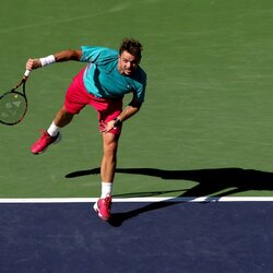 Rogerio Federerio ir Stano Wawrinkos mačo akimirka | Scanpix nuotr. 4