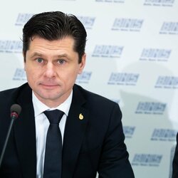 LFF spaudos konferencija | Žygimanto Gedvilos / BNS foto nuotr. 4