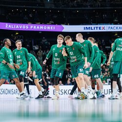 „Žalgiris“ – „Paris“ rungtynių akimirka | Eriko Ovčarenko / BNS foto nuotr. 6