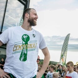 „Žalgirio“ linksmybės lauke | Josvydo Elinsko / BNS foto nuotr. 1