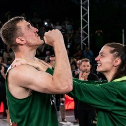 Marijaus Užupio ir Martynos Petrėnaitės piršlybos | FIBA nuotr. 6