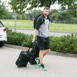 Lietuvos rinktinės krepšininkai renkasi į stovyklą Palangoje | Juliaus Kalinsko / BNS foto nuotr. 5
