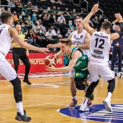 „Žalgirio“ ir „Lietkabelio“ rungtynės | Eriko Ovčarenko / BNS foto nuotr. 5