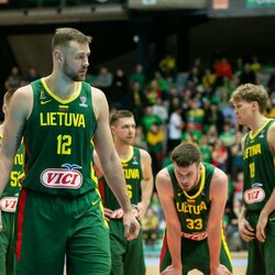 Belgų ir lietuvių rungtynės | Žygimanto Gedvilos / BNS foto nuotr. 2
