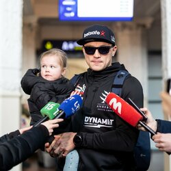 Sergejaus Maslobojevo pasitikimas | Luko Balandžio / BNS foto nuotr. 6