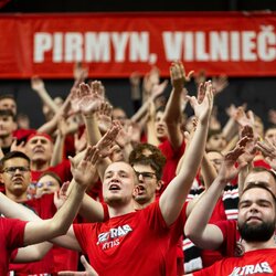 „Rytas“ – „Lietkabelis“ rungtynių akimirka | Žygimanto Gedvilos / BNS foto nuotr. 4