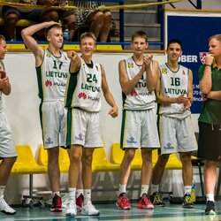 Lietuvos moterų ir Lietuvos U16 vaikinų krepšinio rinktinių rungtynės | Lino Žemgulio nuotr. 1
